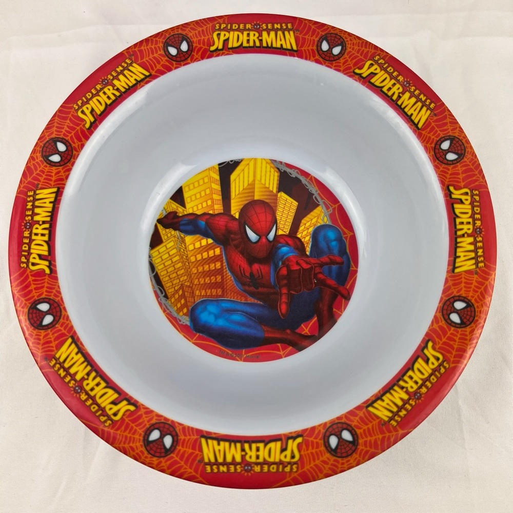 Kcare Plastic Spider-man Kids Bowl